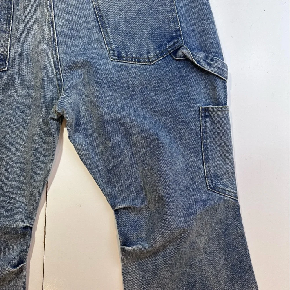 Clearance‼️Miss‎ Lola Et Clet Acid Wash MultiPocket Cotton Women’s Jeans NWT L